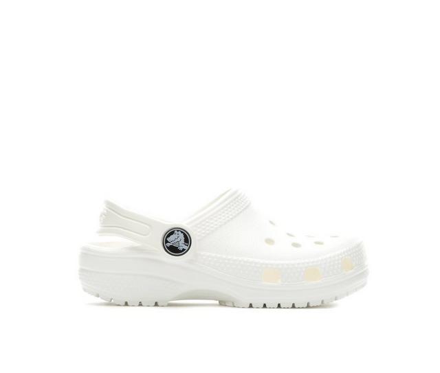 Kids' Crocs Infant & Toddler Classic Clogs in White color