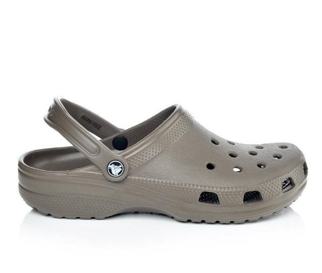Adults' Crocs Classic Clogs in Chocolate color