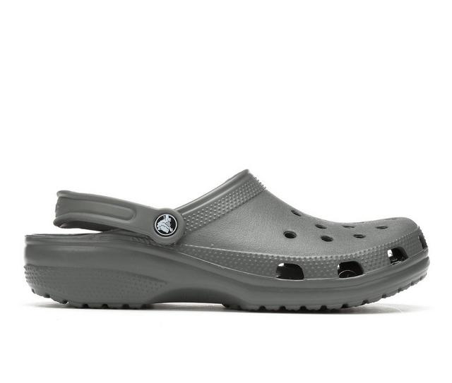 Adults' Crocs Classic Clogs in Slate Grey color