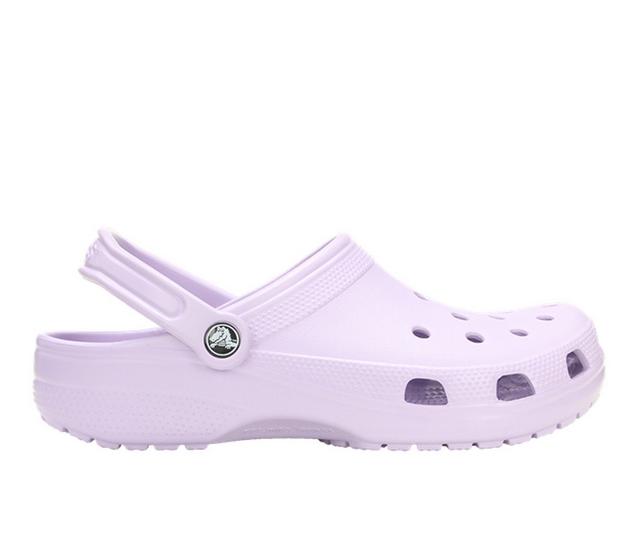 Adults' Crocs Classic Clogs in Lavender color