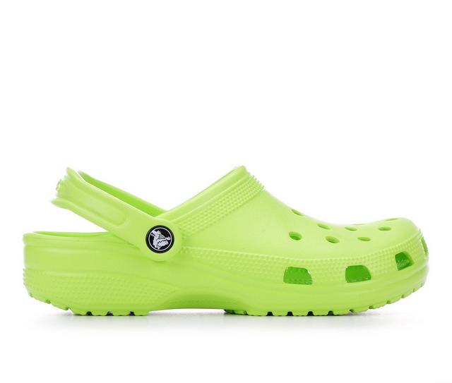 Adults' Crocs Classic Clogs in Limeade color