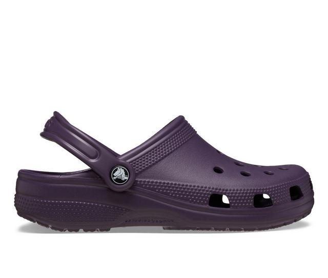 Adults' Crocs Classic Clogs in Dark Iris color