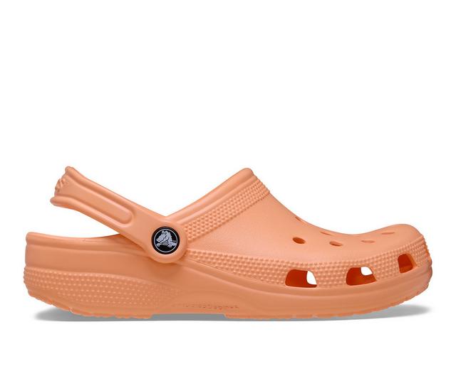 Adults' Crocs Classic Clogs in Electric Sun color