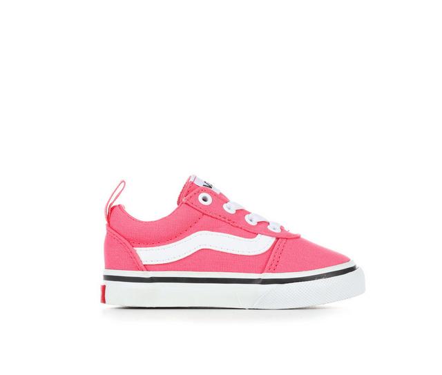 Girls' Vans Infant & Toddler Ward Slip-On Skate Shoes in Honeysucke color