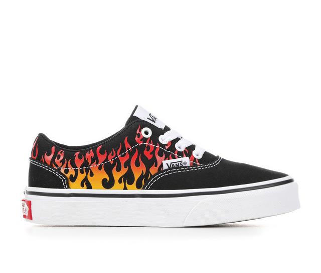 Kids' Vans Little Kid & Big Kid Doheny Skate Shoes in Flame/Blk/Wht color