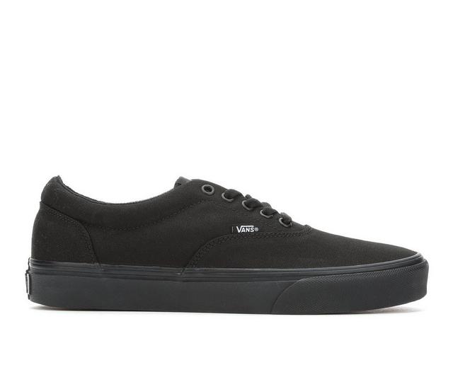 Men's Vans Doheny Skate Shoes in Black/Black color
