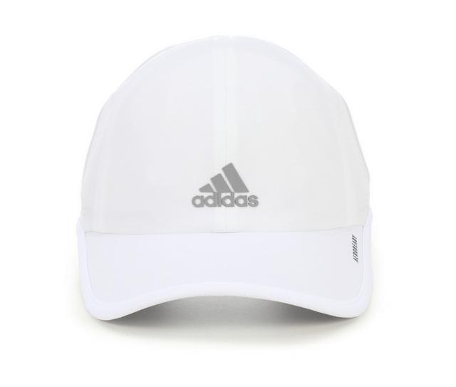 Adidas Women's Adidas Superlite Adjustable Cap in White Silver RF color