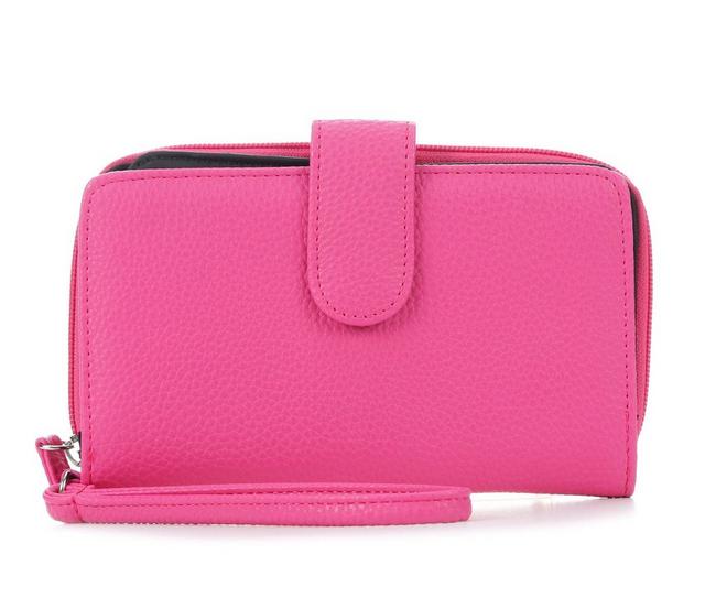 Mundi/Westport Corp. Amazing All in One Frenchie Wristlet in Hot Pink color