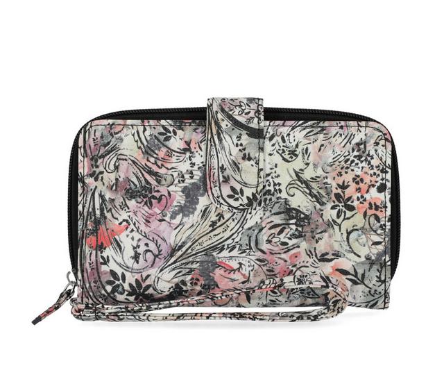 Mundi/Westport Corp. Amazing All in One Frenchie Wristlet in Floral color