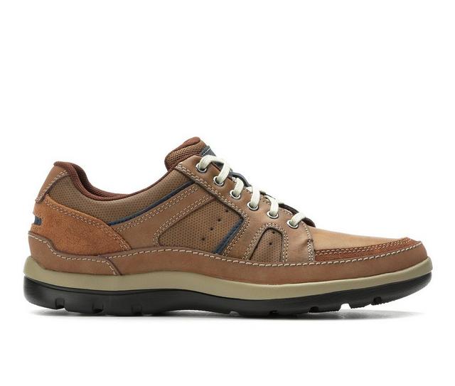 Men's Rockport Get Your Kicks Sneakers in Tan color