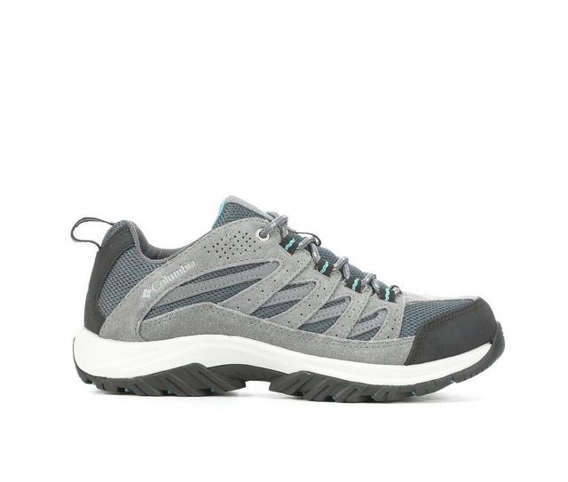 Women's Columbia Crestwood Low Hiking Shoes in Graphite color