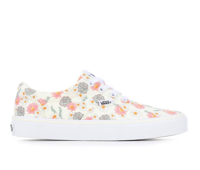 Women's Vans Doheny Skate Shoes in Desert Floral color