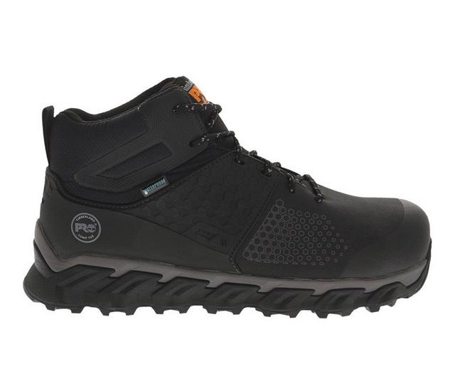 Men's Timberland Pro Ridgeworks A1K8W Work Shoes in Black color