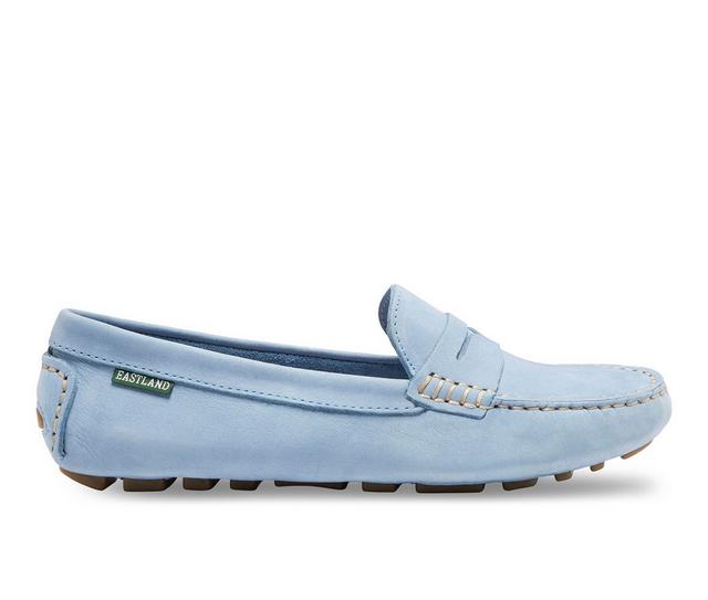 Women's Eastland Patricia Penny Loafers in Light Blue color