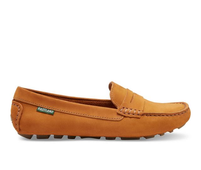 Women's Eastland Patricia Penny Loafers in Tan color