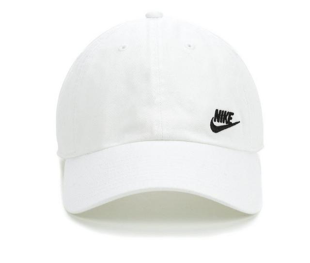 Nike Futura Classic Baseball Cap in White/Black color