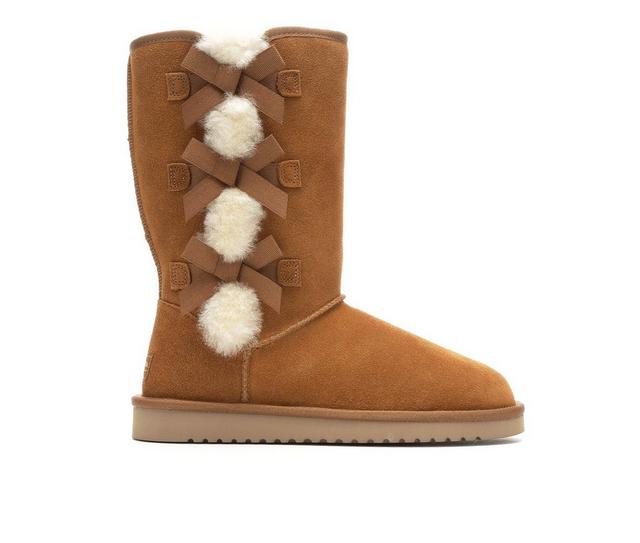 Women's Koolaburra by UGG Victoria Tall Winter Boots in Chestnut color