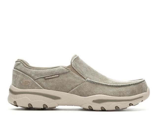 Men's Skechers Moseco 65355 Casual Loafers in Taupe color