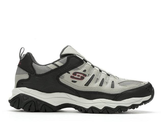 Men's Skechers Wonted 51866 Training Shoes in Grey/Black color