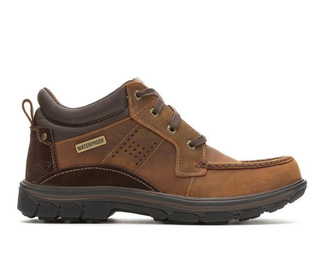 Men's Skechers Melego 64522 Boots in Crazy Horse color