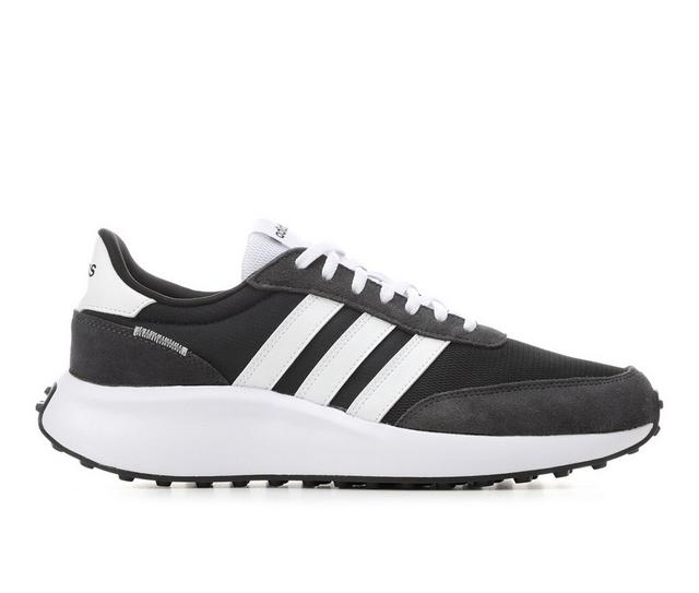 Men's Adidas Run 70s Sneakers in Black/White/Gry color
