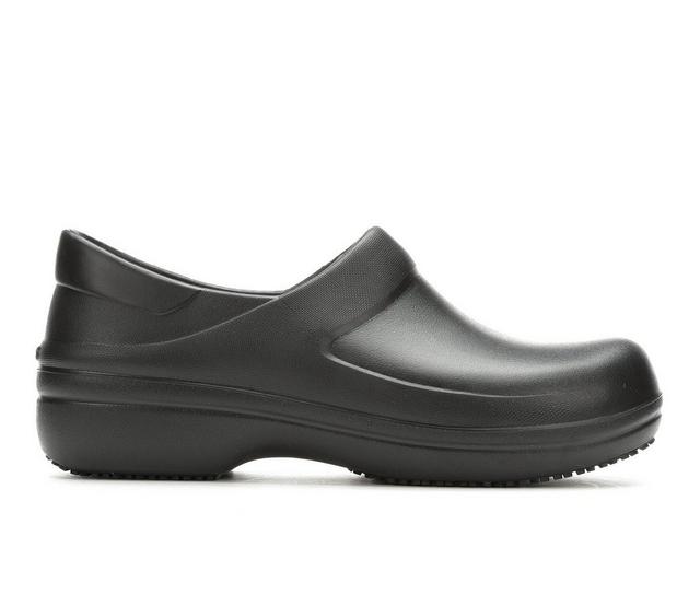 Women's Crocs Work Neria Pro II Slip-Resistant Clogs in Black color