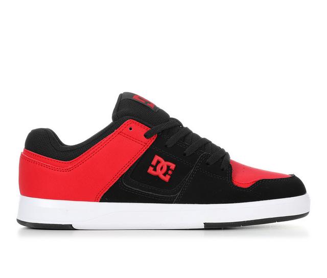 Men's DC Cure Skate Shoes in Black/Red color