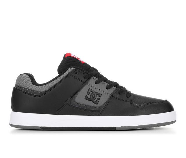 Men's DC Cure Skate Shoes in Black/Grey color