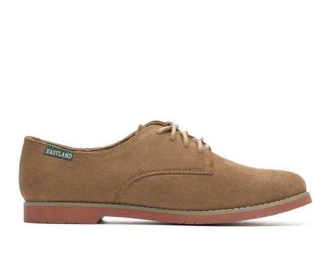 Women's Eastland Bucksport Oxfords in Dark Khaki color