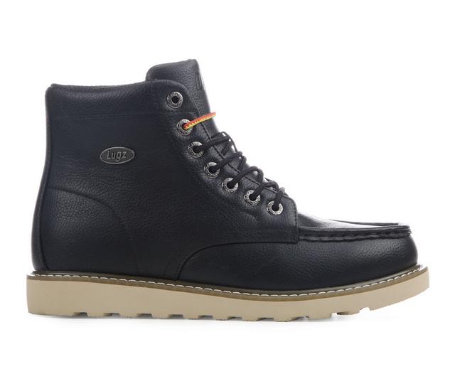 Men's Lugz Roamer Hi Boots in Black/Gum/Cream color