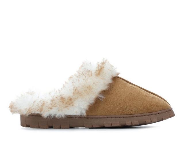 Jessica Simpson Micro Clog Slippers in Tan color