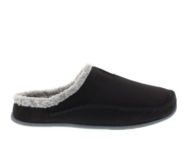 Deer Stags Nordic Clog Slippers in Black color