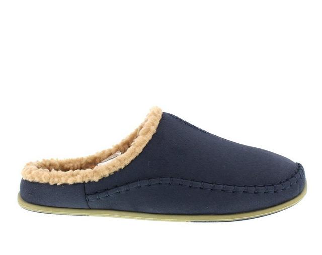 Deer Stags Nordic Clog Slippers in Navy color