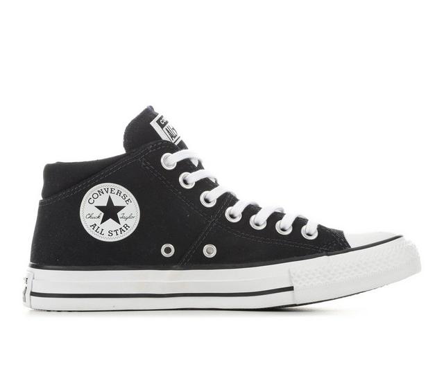 Women's Converse Chuck Taylor All Star Madison Mid-Top Sneakers in Black/White color