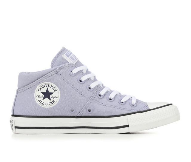 Women's Converse Chuck Taylor All Star Madison Mid-Top Sneakers in Lilac/Wht/Blk color