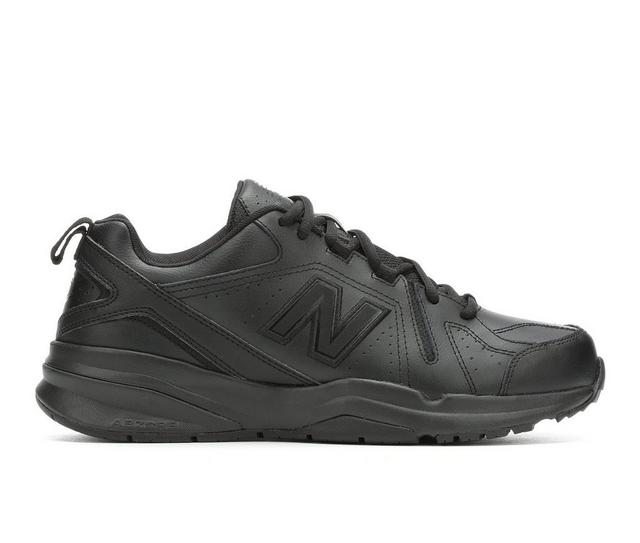 Men's New Balance MX608V5 Training Shoes in Black SR 2E color