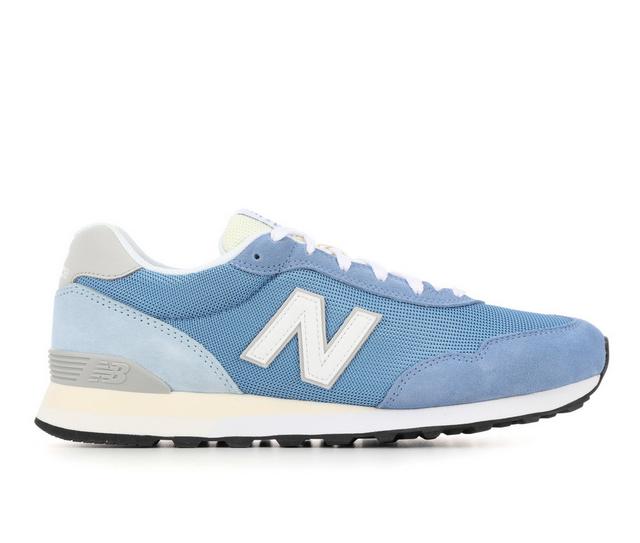 Men's New Balance 515 Sustainable Sneakers in Blue/Lt Blue color