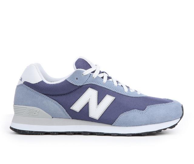 Men's New Balance 515 Sustainable Sneakers in Blue/Light Blue color