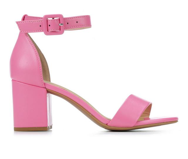 Women's Y-Not Cake Heeled Sandals in New Pink color
