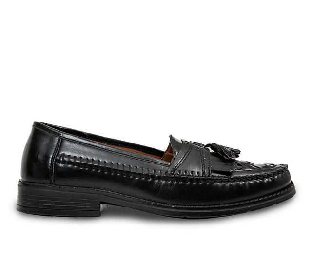 Men's Deer Stags Herman Dress Loafers in Jet Black color