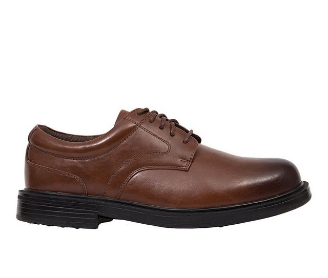 Men's Deer Stags Times Work Dress Shoes in Brown 2 color