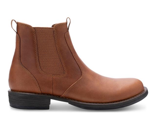 Men's Eastland Daily Double Chelsea Boots in Oak color