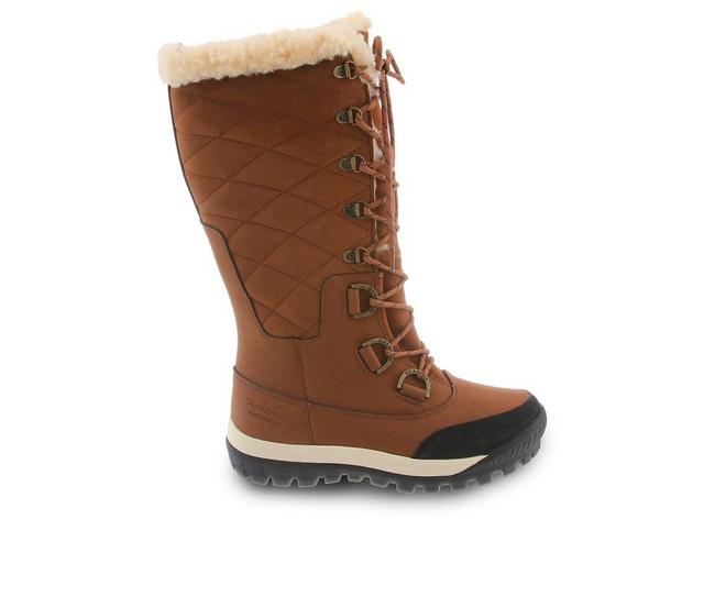 Women's Bearpaw Isabella Winter Boots in Hickory color