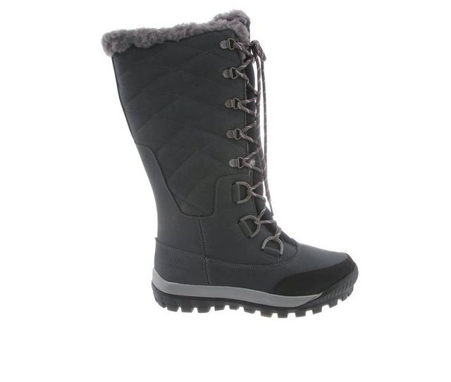 Women's Bearpaw Isabella Winter Boots in Charcoal color