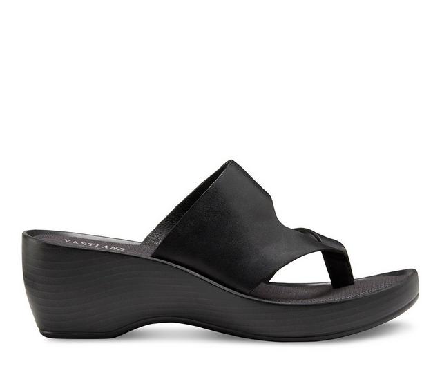 Women's Eastland Laurel Sandals in Black color