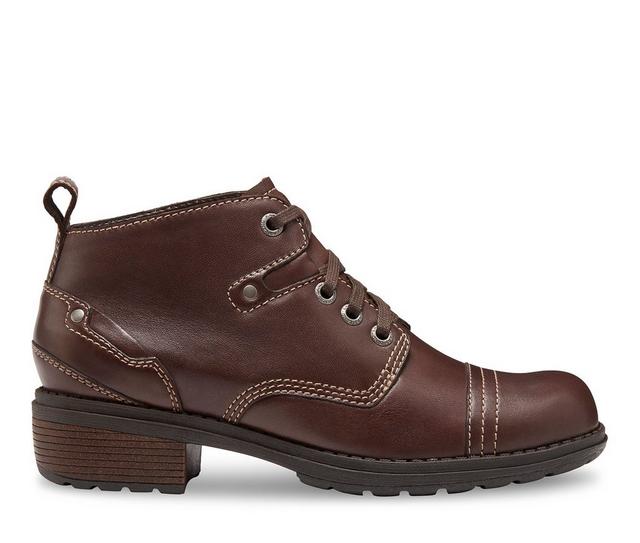 Women's Eastland Overdrive Lace-Up Boots in Brown color