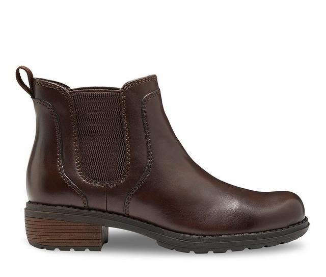 Women's Eastland Double Up Chelsea Boots in Brown color