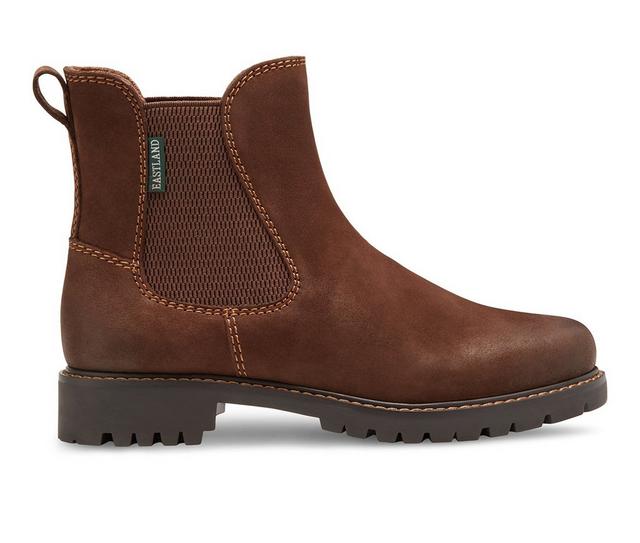 Women's Eastland Ida Chelsea Boots in Brown color