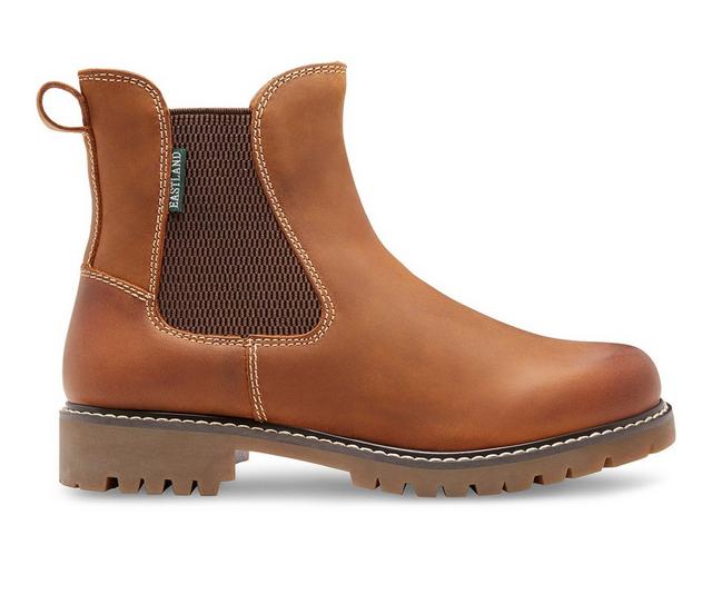 Women's Eastland Ida Chelsea Boots in Tan color