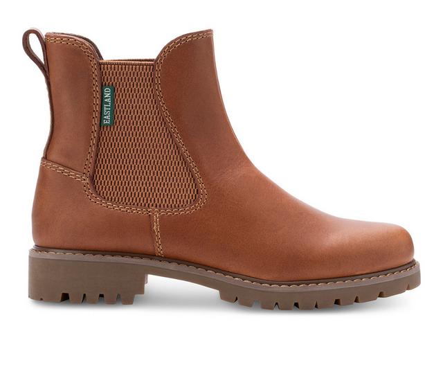 Women's Eastland Ida Chelsea Boots in Nutmeg color